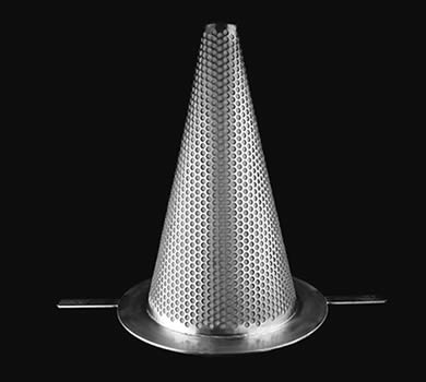 perforated-cone-filter