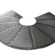 ss sintered mesh air flow plate 80x80 - Sintered Filter Disc2