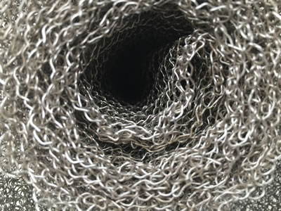 stable knitted mesh fabric