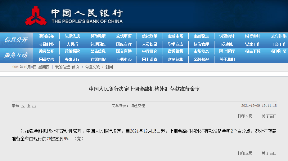 The People's Bank Of China
